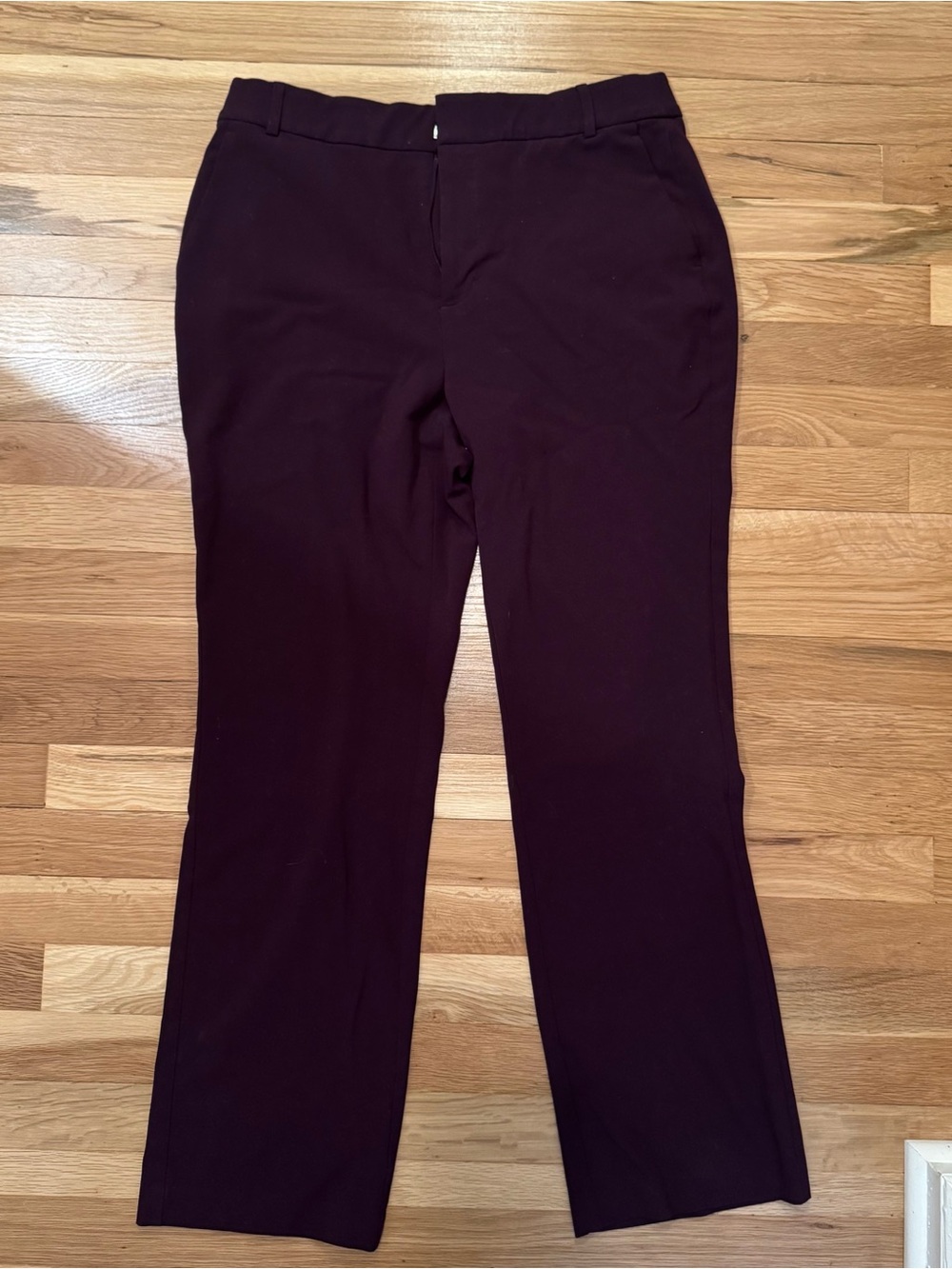 Nine West Women's Purple Straight Leg Pants